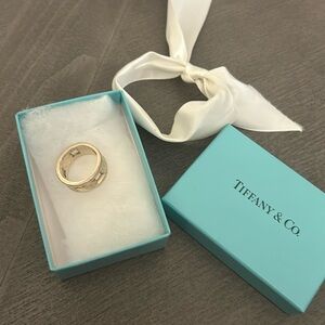 Tiffany & Co. New York Silver Jewelry T & Co .925 1837 Ring Size 7 1/2
